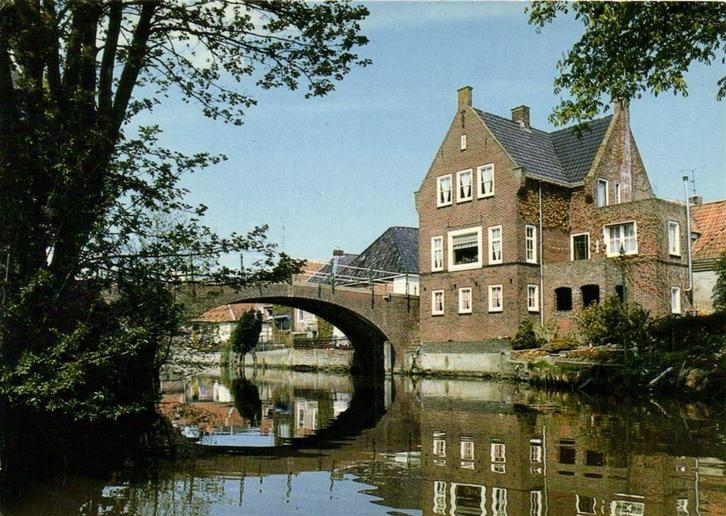 Winsum [Gr.], De Boog - gelopen, Verzamelen, Ansichtkaarten | Nederland, Gelopen, Groningen, Voor 1920, Ophalen of Verzenden