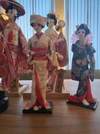 Aantal oude geisha poppen, Antiek en Kunst, Ophalen of Verzenden