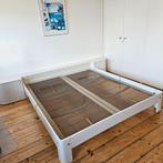 Auping Auronde 180x200 incl achterwand en nachtkasjes, Huis en Inrichting, Slaapkamer | Bedden, Ophalen, Wit, Tweepersoons, 180 cm