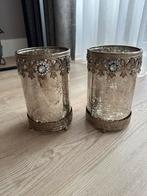 Mooie theelichtjes!, Ophalen, Zo goed als nieuw, Metaal, Kandelaar