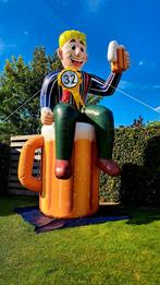 Opblaasbare abraham op bierglas te huur (1 t/m 99 jaar)!, Ophalen of Verzenden, Zo goed als nieuw, Abraham of Sarah