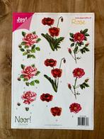 Knipvel Joy! Crafts - bloemen, Hobby en Vrije tijd, Kaarten | Zelf maken, Ophalen of Verzenden, Nieuw, Natuur, Knipvel