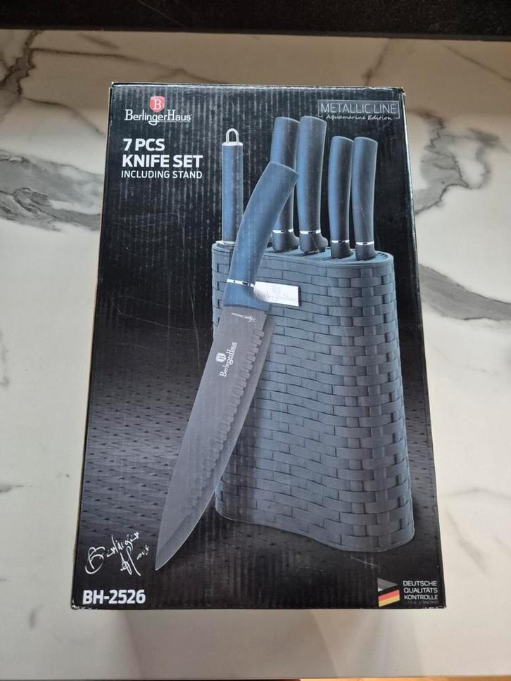 Berlingerhaus 7-delig Messenset, Huis en Inrichting, Keuken | Bestek, Nieuw, Ophalen of Verzenden