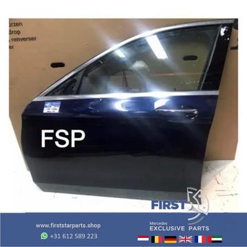 W205 S205 DEUR C Klasse PORTIER LINKSVOOR BLAUW 2014-2020 beschikbaar voor biedingen