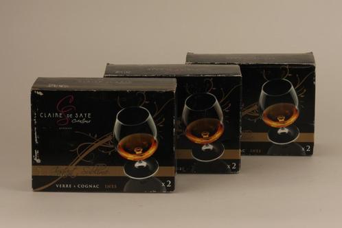 Cognac glazen Claire de Saye, 6 stuks, Verzamelen, Glas en Borrelglaasjes, Nieuw, Overige typen, Ophalen of Verzenden