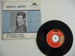 single MARCEL AMONT - BLEU, BLANC, BLOND - POLYDOR RECORDS, Gebruikt, 7 inch, Single, Ophalen of Verzenden
