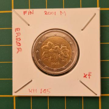 ERROR Die cap+offcenter strike Extra star Finland 2001 M xf beschikbaar voor biedingen