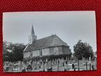originele foto / fotokaart Boornbergum Kerk en kerkhof, jr60, Ophalen of Verzenden, 1960 tot 1980, Ongelopen, Friesland
