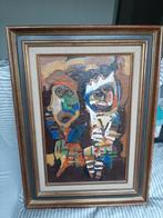 abstract werk gesigneerd 1953, Ophalen of Verzenden