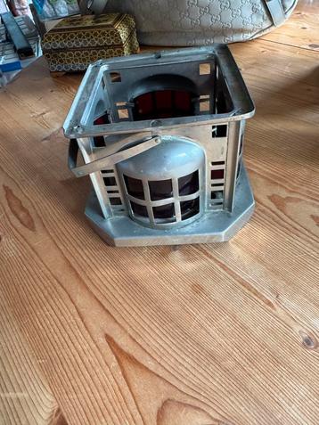 Vintage Metalen Kandelaar beschikbaar voor biedingen