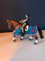 Schleich paard en ruiter set, Verzamelen, Dierenverzamelingen, Ophalen of Verzenden, Zo goed als nieuw, Paard, Beeldje of Figuurtje