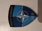 NATO SUMMIT 2025 BADGE NATO-TOP2025, Ophalen of Verzenden, Nieuw, Patch, Badge of Embleem