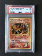 Gym - Blaine's Charizard Holo Japanese PSA 8, Ophalen of Verzenden, Nieuw, Losse kaart