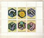 A057 bulgarije.bijen en planten 1987 blok 3582 3587 postfris, Verzenden, Bulgarije, Postfris