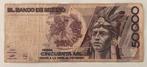 Mexico 50.000 Pesos 1990 gebruikte staat, Verzenden, Midden-Amerika, Los biljet