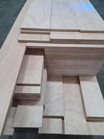 Restpartij okoume 25mm, Doe-het-zelf en Verbouw, Platen en Panelen, Ophalen of Verzenden, Zo goed als nieuw, Multiplex