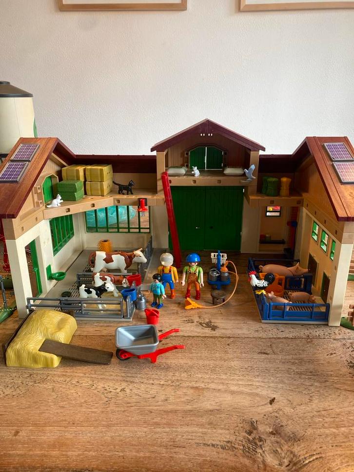 Playmobil Boerderij met Silo - Complete Set, Kinderen en Baby's, Speelgoed | Playmobil, Zo goed als nieuw, Complete set, Ophalen of Verzenden