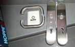 Hoppe achterdeur veiligheid beslag pc 72 mm, Ophalen, Nieuw, Rvs, Klink of Kruk