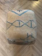 Marokkaanse poef kelim, Verzenden, Zo goed als nieuw