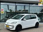 Volkswagen Up! 1.0 high up! 5Drs Aut. Airco Cruise Park.Sens, Euro 5, Stof, Gebruikt, 4 stoelen