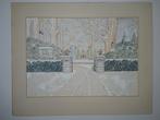 Casander - Buiten Kliniek Oud Bussum, 1966, Antiek en Kunst, Kunst | Schilderijen | Klassiek, Ophalen of Verzenden
