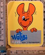 Vintage sticker Walibi Flevo pretpark strip, Ophalen of Verzenden, Zo goed als nieuw, Overige typen