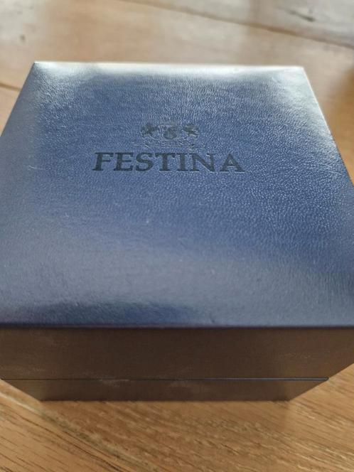 Festina F16122 steel chonograph horloge, Sieraden, Tassen en Uiterlijk, Horloges | Heren, Zo goed als nieuw, Overige merken, Staal