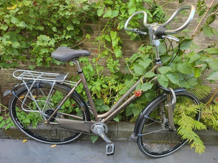 Trek Damesfiets - Comfortabel en Stijlvol, Fietsen en Brommers, Fietsen | Dames | Damesfietsen, Gebruikt, Overige merken, Versnellingen