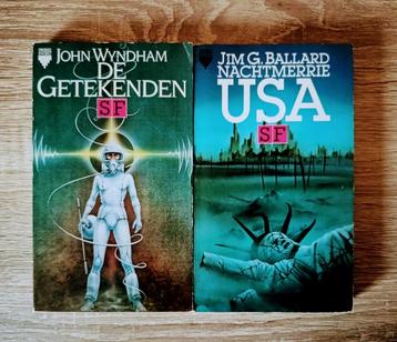 Twee tweedehands sciencefiction boeken Prisma Pocket