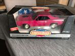 Ertl 1/18 Plymouth hemi cuda uit 1970 in doos., Hobby en Vrije tijd, Modelauto's | 1:18, Ophalen, Zo goed als nieuw, Auto, ERTL