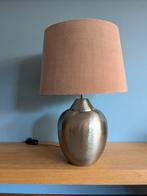 ❗NIEUW 2 grote lichtbruin / taupe velours lampenkappen, Huis en Inrichting, Lampen | Lampenkappen, Rond, Nieuw, Ophalen, Klassiek modern