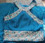 Feestjurk / galajurk / abiye / cocktailjurk, Kleding | Dames, Gelegenheidskleding, Maat 38/40 (M), Blauw, Cocktailjurk, Ophalen of Verzenden