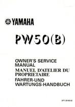Yamaha PW50 (B) service manual minicrosser (2859z), Verzenden, Zo goed als nieuw