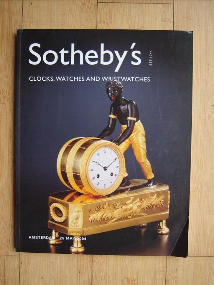 Sotheby's Klokken, horloges en polshorloges A'dam 25-05-2004, Boeken, Catalogussen en Folders, Zo goed als nieuw, Ophalen of Verzenden