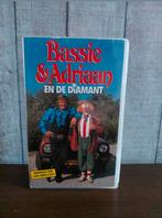 Videoband Bassie en Adriaan en de Diamant Bart Smit sticker, Alle leeftijden, Ophalen of Verzenden, Gebruikt, Kinderprogramma's en -films