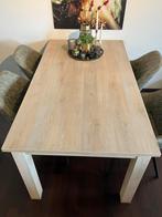 Eettafel whitewash, Huis en Inrichting, Tafels | Eettafels, 50 tot 100 cm, Kunststof, 150 tot 200 cm, Rechthoekig