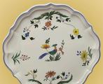Gien Oiseaux de Paradis Taart Schaal, Antiek en Kunst, Ophalen of Verzenden