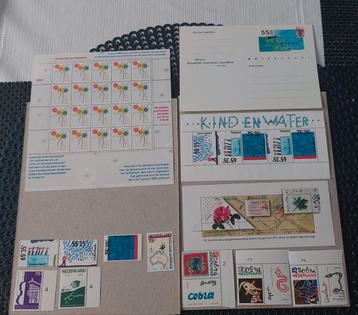 Diverse Nederlandse postfris Postzegels jaar: 1988 beschikbaar voor biedingen