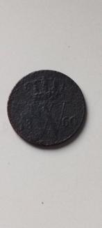 1 cent 1860 bodemvondst., Ophalen of Verzenden, Vóór koninkrijk, Overige waardes, Losse munt