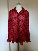 rode blouse met zwarte vogels van Expresso maat 40, Kleding | Dames, Gedragen, Expresso, Maat 38/40 (M), Ophalen of Verzenden