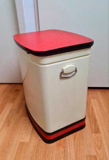 Brabantia vintage wasmand jaren 60 crème mooi + zeldzaam beschikbaar voor biedingen