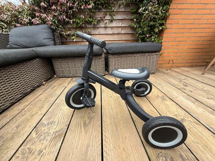 Topmark KAYA 4-in-1 loopfiets (zwart), Kinderen en Baby's, Speelgoed | Buiten | Voertuigen en Loopfietsen, Zo goed als nieuw, Loopfiets