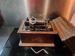 ANTIEK WERKEND FONOGRAAF PHONOGRAPH EDISON STANDARD MODEL A, Antiek en Kunst, Ophalen of Verzenden
