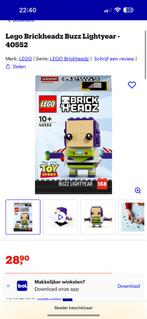 LEGO buzz lightyear, Ophalen of Verzenden, Zo goed als nieuw