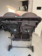 Dubbele buggy +baby nestje, Ophalen, Gebruikt, Overige typen