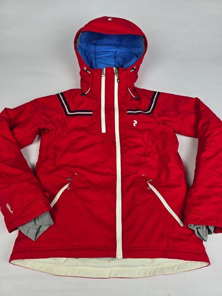 Peak Performance Heli st Blauw Heren S, Kleding | Heren, Wintersportkleding, Zo goed als nieuw, Jack, Maat 48/50 (M), Ophalen of Verzenden