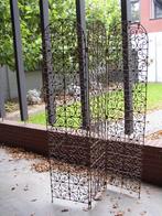 Vintage metalen kamerscherm tuinscherm, Huis en Inrichting, Woonaccessoires | Kamerschermen, Ophalen, Gebruikt