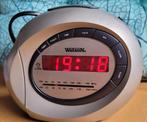 Watson wekkerradio met plafond projectie van de tijd., Witgoed en Apparatuur, Wekkers, Ophalen of Verzenden, Gebruikt