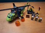 Lego city 60123 vulkaan bevoorrading helikopter, Kinderen en Baby's, Speelgoed | Duplo en Lego, Ophalen of Verzenden, Zo goed als nieuw
