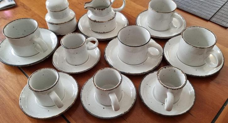 Stonehenge midwinter creation koffie/thee servies, Huis en Inrichting, Keuken | Servies, Zo goed als nieuw, Kop(pen) en/of Schotel(s)